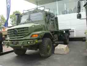 Mercedes Zetros 1833 A Cabine Blindee Eurosatory 2